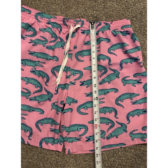 Chubbies Classic Swim Trunk Lot Pink Alligator Teal Sharks 7” Inseam Size XXL - Picture 3 of 16